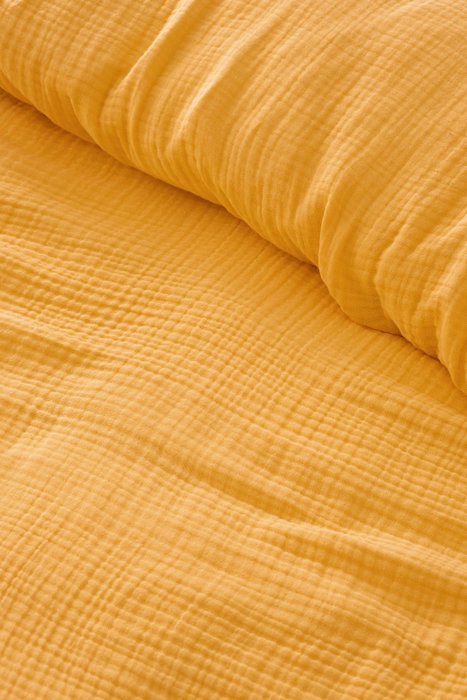 L'essentiel linge de maison Colcha doble Muslin Amarillo 220 x 250 cm